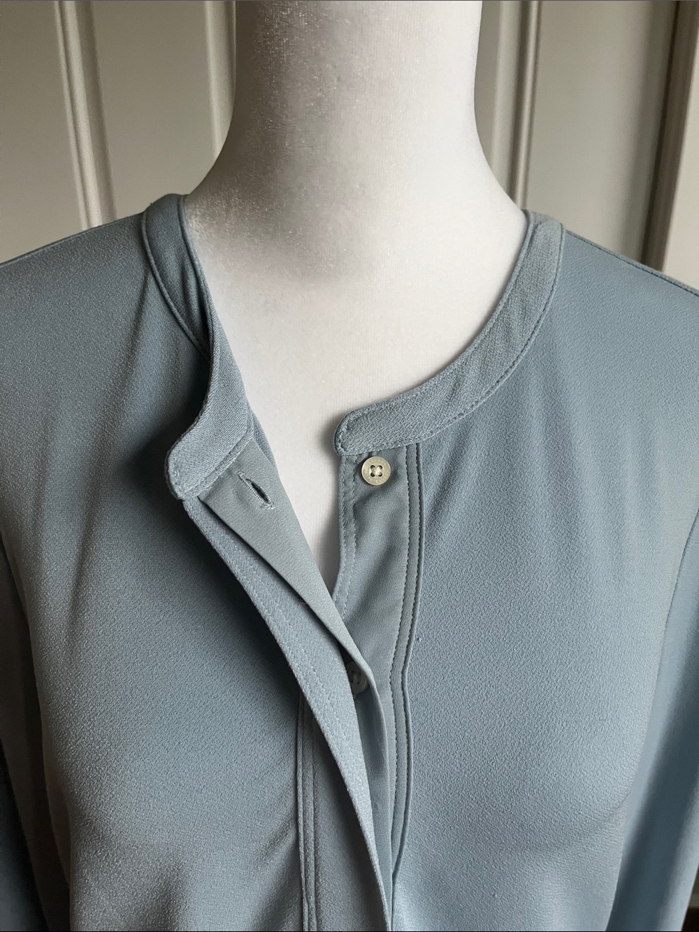 Lauren Ralph Lauren Soft Sky Blue Blouse
